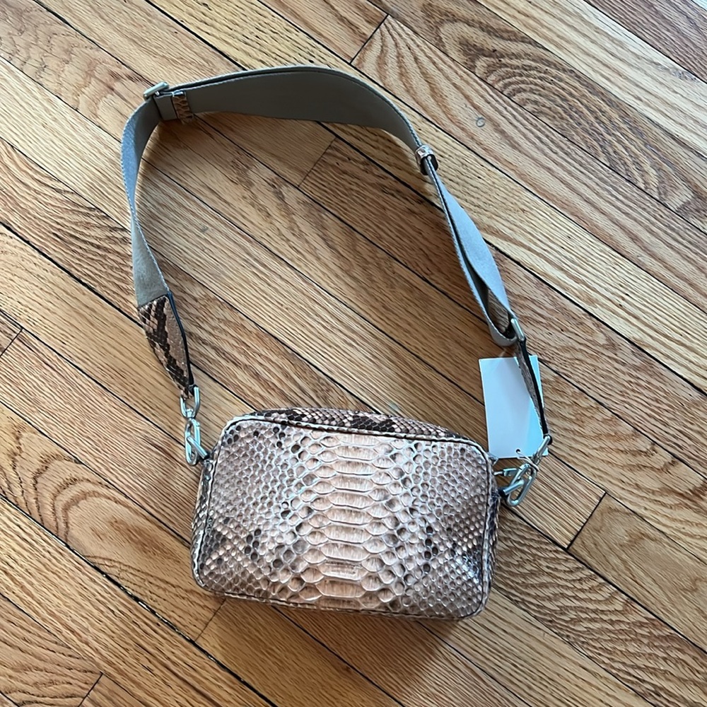 Nwt Michael Kors Collection Python Leather Snakes… - image 4